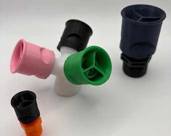 Random Flow Generator Nozzle: Maximum Compatibility | Aquarium Water Circulation Multiplier |  Safe & Durable PETG | Lifetime Guarantee