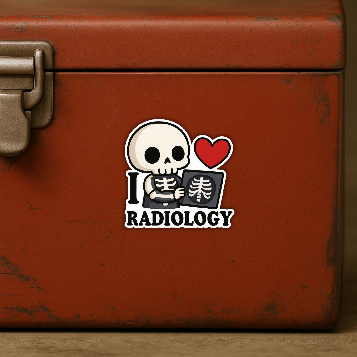 Mri Scanner Sticker 4pcs I Love Radiology Stickers – Radiologic Technologist Vinyl Decals ...