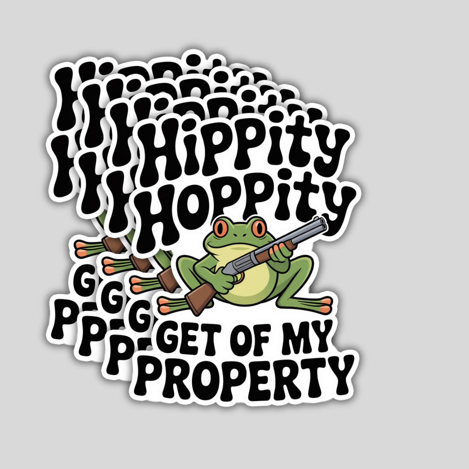 Lámina Fotográfica «Hippity Hoppity Obtener La F * Ck De Mi Propiedad Pepe La Cita Del Meme De - Foto 5