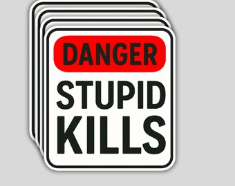 "I Do Really Dumb Things" Vinyl Decal - 4x4 Inch Funny Sticker For Hard Hats & Toolboxes