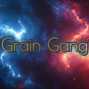 Adesivo Grain Gang - Decalcomania in vinile unica, adesivo per laptop, etichetta per bottiglia d'acqua, decorazione per album in stile boho, adesivo per auto in stile rustico.