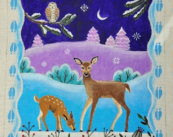 Winter wonderland, VS Designs, 18 mesh, design size 11.5x13.5in