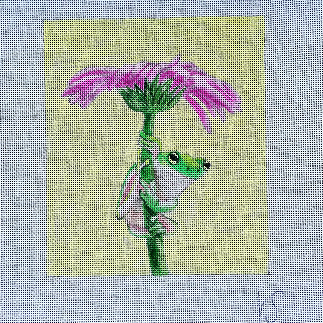 Frog , VS Designs, 18 Mesh, Design Size 7x7in - Etsy