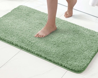 Bath Mat Non Slip Absorbent Bathroom Soft Luxurious Shower Small Mat Doormat Inside Rugs Kitchen Rugs Carpet Mat Washab, Personalized touch