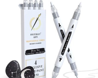 Acrylic Marker | Set of 4 Acrylic Markers, Personalized touch