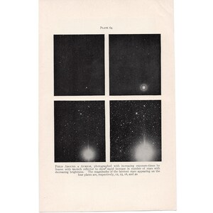 c.1935 FIELD AROUND AURIG Druck • original Vintage Druck • Astronomie Druck • himmlischen Druck • Konstellation Druck • der Charioteer Druck