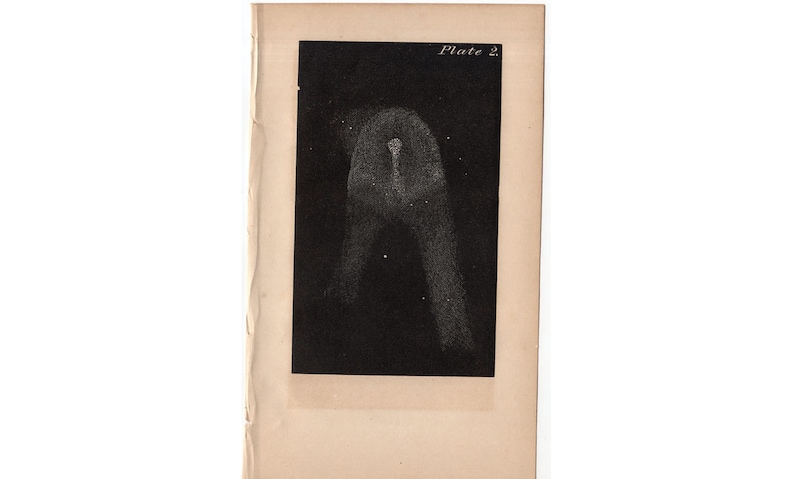 c as figured by Sir John Herschel at the Cape of Good Hope 1848 HALLEY/'S COMET print original antique rare astronomy celestial lithograph