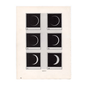 May include: A black and white image showing a series of eight photos of a solar eclipse. The photos are numbered 13 through 18. The photos show the progression of the eclipse, with the moon covering more and more of the sun.