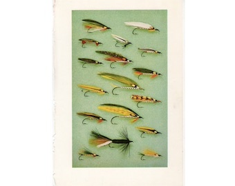 Cadre Collection Timbres Commémoratifs 1991 Sur Le Thème De La Pêche à La Mouche