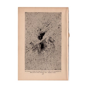 c. 1897 STAR SYSTEM lithograph • original antique print •  η Carinae stellar system • astronomy print - Eta Argûs - in constellation Carina