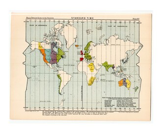 昭和八年発行の色分けされた世界地図です 満州国」と日本と世界～～1933年の世界地図から | 紙風船