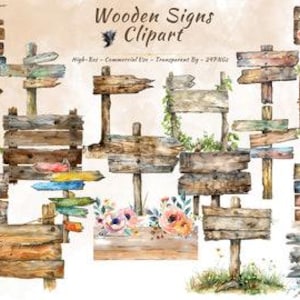 Houten bord PNG clipart-collectie | Rustieke, verweerde borden voor meerdere gelegenheden