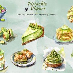 Pistazie PNG Sammlung | Pistazien Desserts und mehr