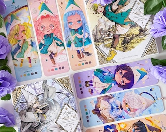 Bookmark Atelier of Witch Hat Tongari Boushi no Atelier Coco Agott Richeh Tetia Qifrey Olruggio manga otaku anime