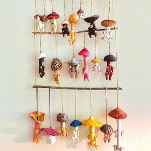 手作りのOOAKマッシュルームリトル1個。どれをお選びください！