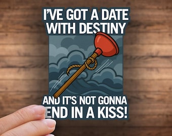 Phineas and Ferb Sticker, Candace Flynn Quote, Funny Sticker, Destiny Date Sticker, Cartoon Quote Decor, Animated TV Show Sticker