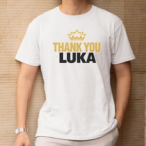 Thank You Luka, Madrid Legend Tribute, Soccer Shirt, Football Shirt, Modric Shirt, Football Gift, Gift for Dad, Madrid Fans