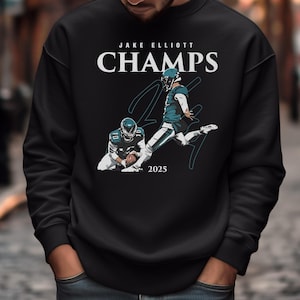 Philadelphia CHAMPIONS Tribute Design, Elliott Field Goal Inspired, Philly Fans Tee, Football Fans Gift, Philly 2025 Champions