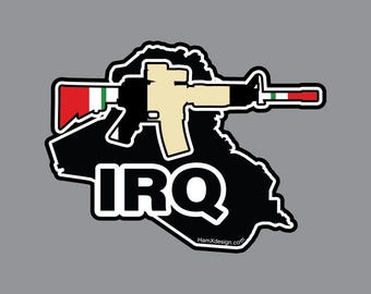 Iraq (IRQ) Sticker