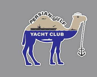 Persian Gulf Yacht Club Sticker