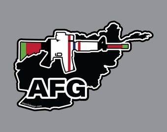 Afghanistan (AFG) Sticker