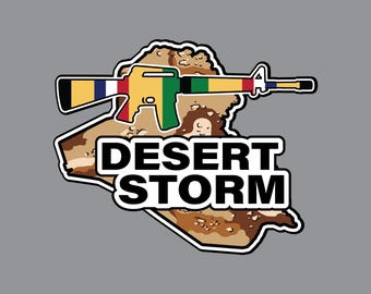 Desert Storm Sticker