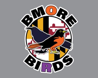 Bmore Birds Sticker2