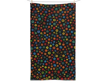 Toalla de mano con flores pequeñas Toalla de mano floral Decoración floral para el hogar Decoración floral para la cocina Decoración floral para el baño Decoración floral para el hogar Regalo para mamá