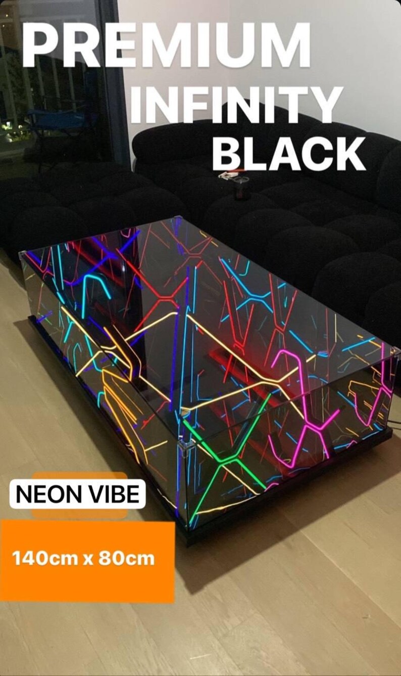NEON TABLE - Etsy