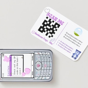 Y2K Themed Business Cards