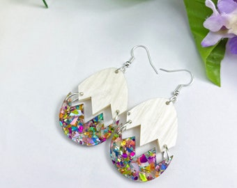 Easter Earrings Easter Egg Earrings Easter Dangle Earrings