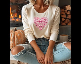 Valentine Day Heart Brushstroke png, Valentine png, Valentines day Png, xoxo png, valentine png designs, Coquette Valentine Png Trendy Vday