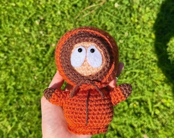 Peluche de ganchillo de Kenny