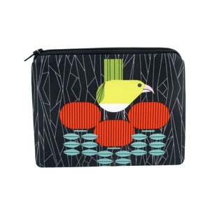 Charley Harper Hawaiian Bird Zipper Pouch: O&#39;u Bird Coin Purse