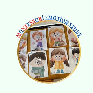 Montessori Feelings Matching Game | Emotion Recognition Activity for Kids | Social Emotional Learning Printable | Preschool PDF