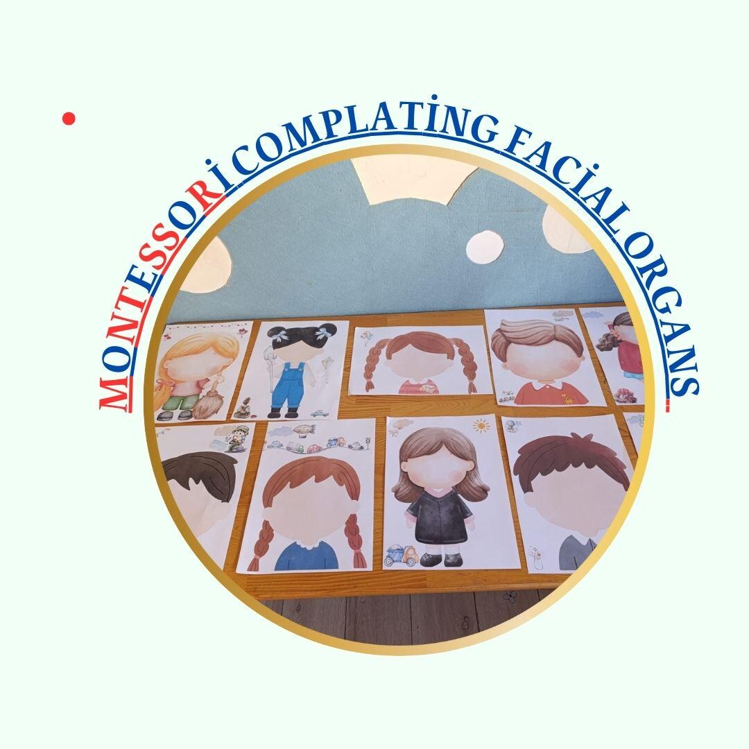 Montessori Face Completion Activity | Preschool Visual Perception ...