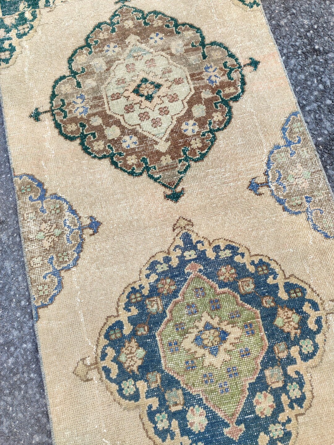 14x25 Long Runner Rug 24 FOOT Runner Rug Extra Long Hand-knotted Wool Boho: Neutral Long ...