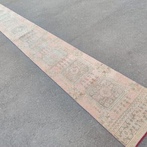 20&#39; Läufer extra lang für Flur, Läufer Türkisch 2x20, Läufer 3x20 Oushak, Läufer 20 extra lang vintage, Läufer Heriz Heriz, Teppich Läufer Neutral