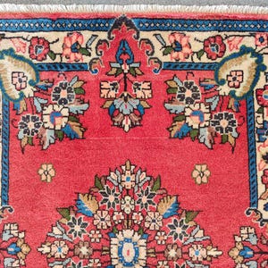 2x3 rug Persian, Skinny rug, Turkish rug 2x3, Oushak rug 2x3, Bath mat rug 2x3, Oushak rug 2x3, Oriental 2x3 heriz rug, Narrow small runner