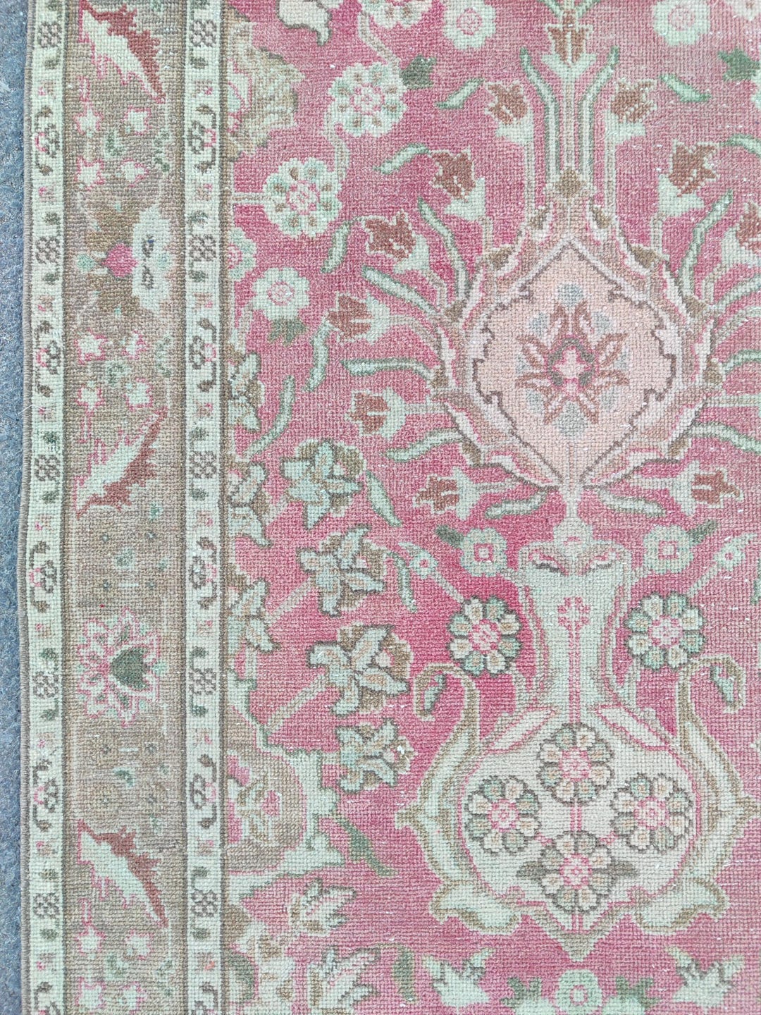 3x15 Heriz Runner Rug, Antique 3x15 Persian Rug Runner, Afghan Runner ...