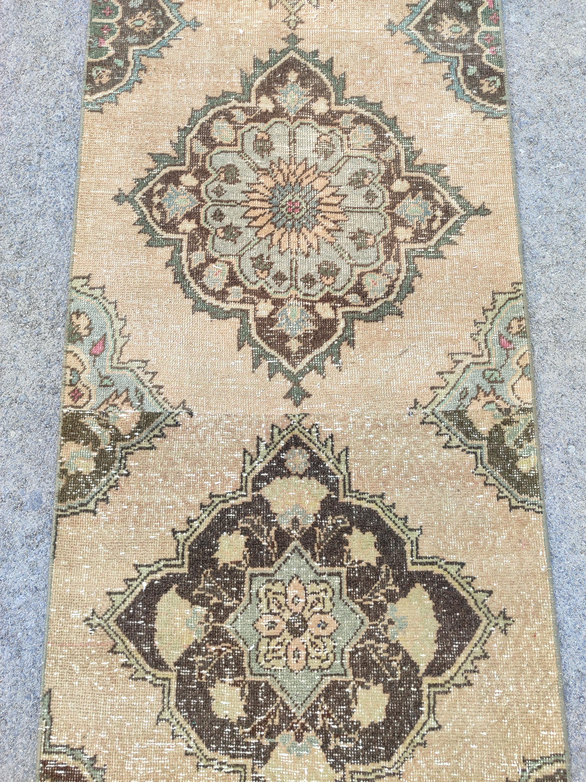 20フィートの廊下用ランナーラグ、階段用ランナーラグ、トルコ製ロング