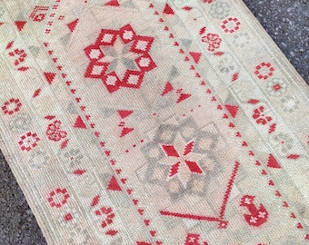 3x13 Soft herki rug, Light Turkish runner 3x13, Vintage runner 3x13, Oushak runner 3x13, Persian 3x13 heriz runner rug, Afghan rug runner 13