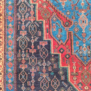 4x6 Malayer rug antique, Persian rug 4x6, Heriz rug 4x6, Afghan rug 4x6 vintage, Oriental rug, Turkish 4x6 oushak rug, kurdish rug rare