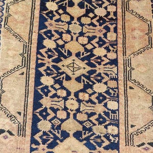 3x20 Läufer, Berber Teppich Läufer, Vintage Teppich 3x20, Kelimteppich, Diele, Heriz Teppich Läufer, Diele, Unikat
