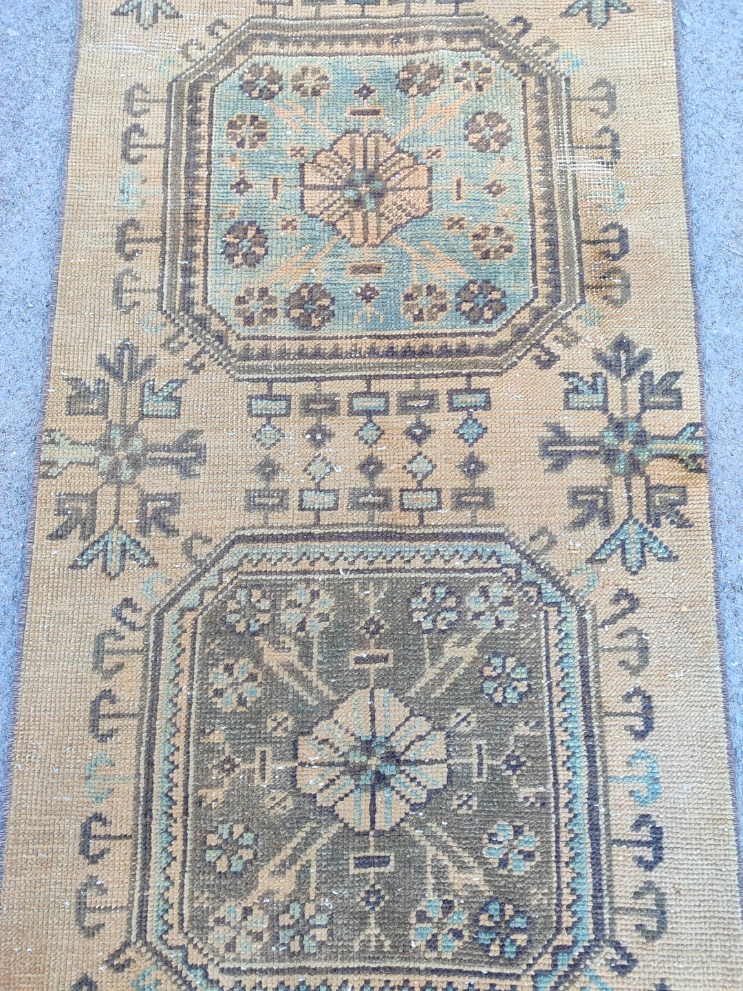 2x18 Runner Rug Extra Long, Stair Rug Runner, 18 Long Runner Turkish ...