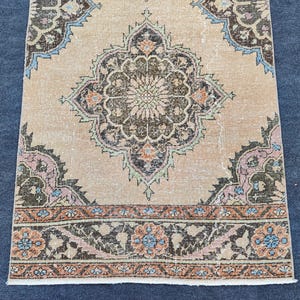 Teppichläufer 3x20, Handgewebter Kelimteppich, Vintage 3x20, Teppich Läufer, Heriz Teppich Läufer, Dielenteppich, Heriz Teppich Läufer
