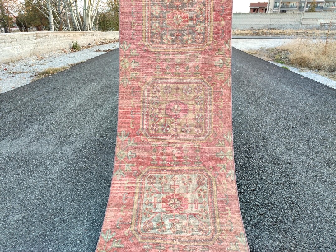 16 FOOT Long Runner Rare Color, Stair Rug Runner, Runner Rug 2x16 ...