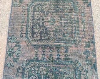 2,4 x 18 ft, Loper 2x18 Turks, Extra lange loper voor de hal, Tribal 2x18 Heriz loper, Vintage 2x18 Oushak loper, Herki loper