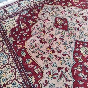 4x6 Persian rug, Heriz Vintage rug 4x6, Antique malayer rug 4x6, Afghan rug, Turkish 4x6 rug oushak, Mahal rug, Oriental rug, Bedroom rug