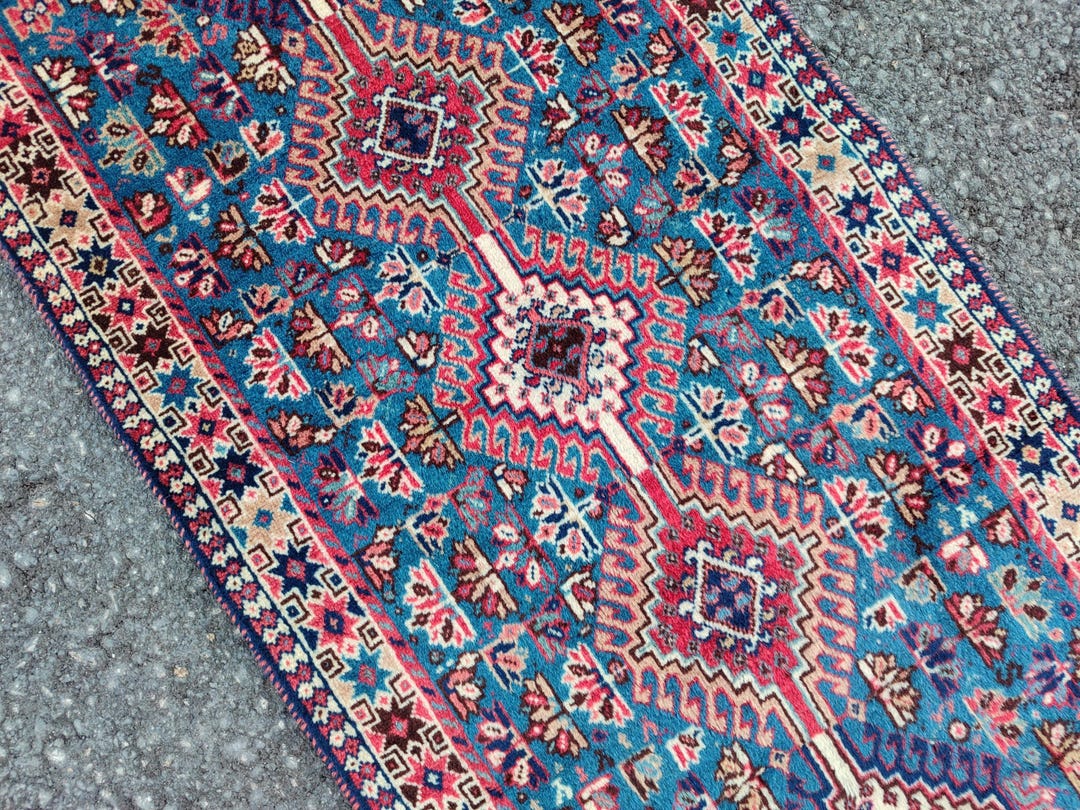Runner 2x5 Rug Vintage, Skinny Rug, Turkish Rug 2x5, Oushak Rug 2x5 ...